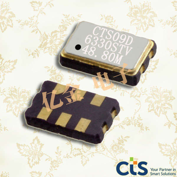 cts晶振,532L25DT26M0000晶振,溫補有源晶振,3225有源晶振
